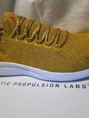 APL Techloom Breeze 24K Gold Knit Sneaker